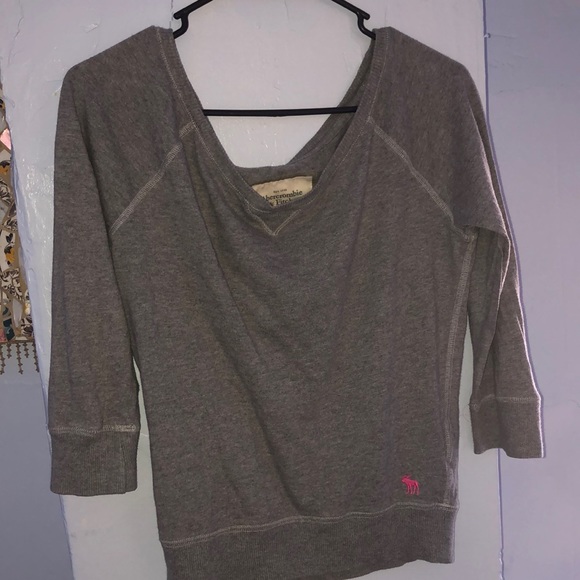 Tops - Abercrombie & Fitch off the shoulder comfy top